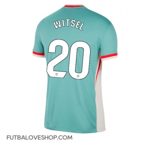 Dres Atletico Madrid Axel Witsel #20 Preč 2024-25 Krátky Rukáv